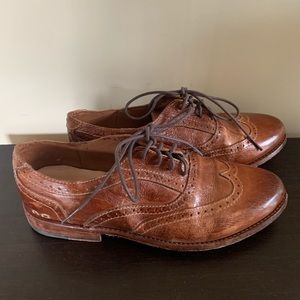 Leather Oxfords